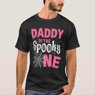Pappa till taloky One Girl Halloween 1st Birthda T Shirt