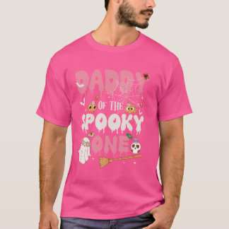 Pappa till The Spooky One Girl 1st Birthday Hallow T Shirt