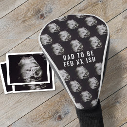 Pappa till Ultraljudsfoto Golf Head Cover