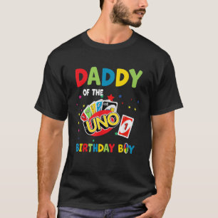 Pappa till Uno Birthday Boy Uno Birthday Boy T Shirt