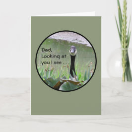 Pappa,Tittar vid dig.. tittar i kameran Kort