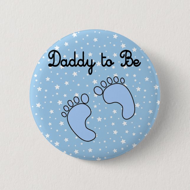 Pappa to Be (Boy) Knapp (Framsida)