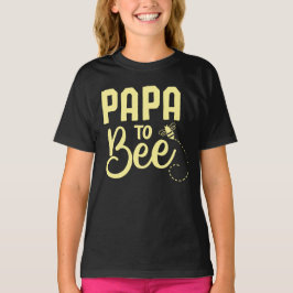 Pappa to Bee, familjematchning T Shirt
