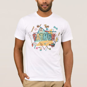 Pappa Toolbox: A Firande i faderskap T Shirt