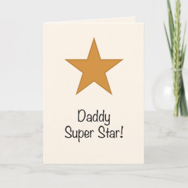 Pappa Toppen Star Helgkort