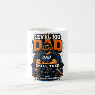 Pappa-tröja nivå 100 – Pappaläge På Förmågeträd – Kaffemugg