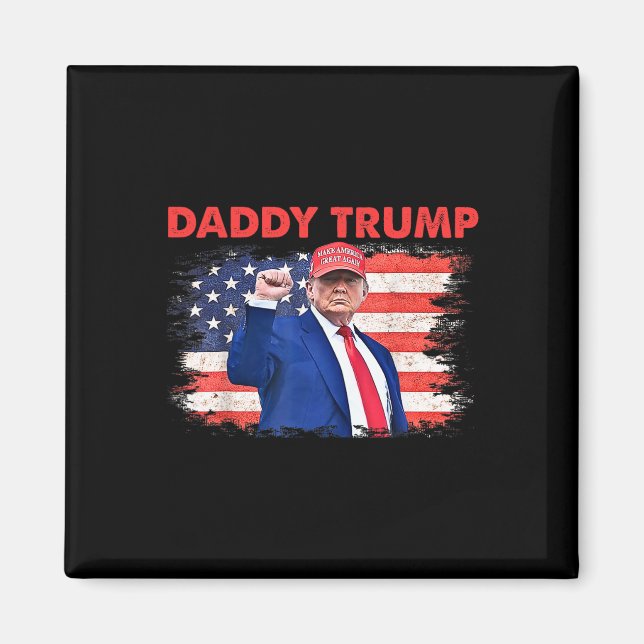 Pappa Trump 5  Magnet (Framsidan)