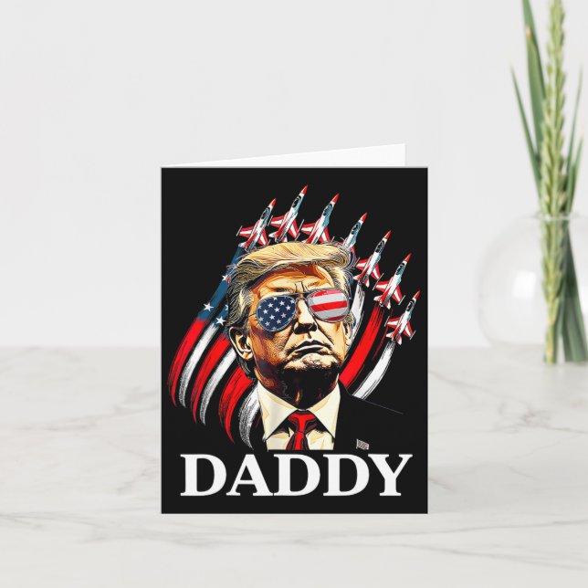 Pappa Trump Funny - pappa Trump Kort (Framsida)