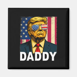 Pappa Trump Rolig Pappa Trump Pappa För Män Och Kv Magnet