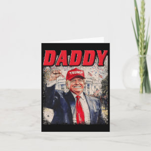 Pappa Trump Rolig tröja - Pappa Trump Vintage 1 Kort