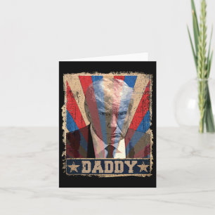 Pappa Trump Rolig tröja - Pappa Trump Vintage 2 Kort