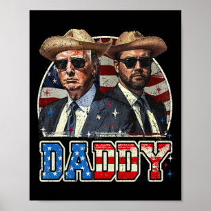 Pappa Trump Rolig Trump Är Min Pappa Poster