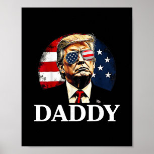 Pappa Trump Rollig Tröja - Pappa Trump Poster