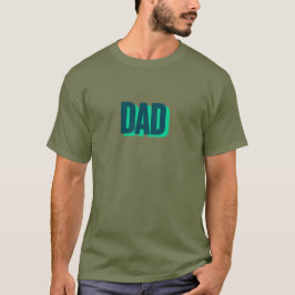 Pappa tryck Basic T-Shirt