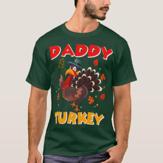 Pappa Turkiet Funny Thanksgiving T Shirt