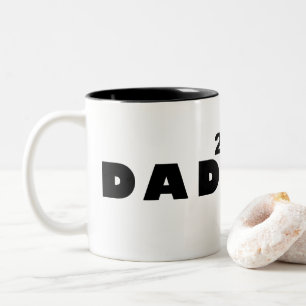 pappa två Två-Tonad mugg