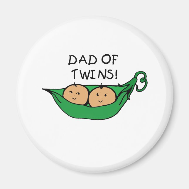 Pappa Twin Pod Magnet (Framsidan)