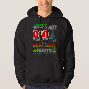 Pappa Tyskland Julpresentidé Fult Jultröja Hoodie