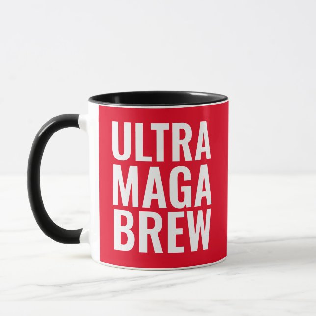 PAPPA ULTRA MAGA TRUMP BREW COFFEE MUGG (Vänster)