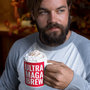 PAPPA ULTRA MAGA TRUMP BREW COFFEE MUGG