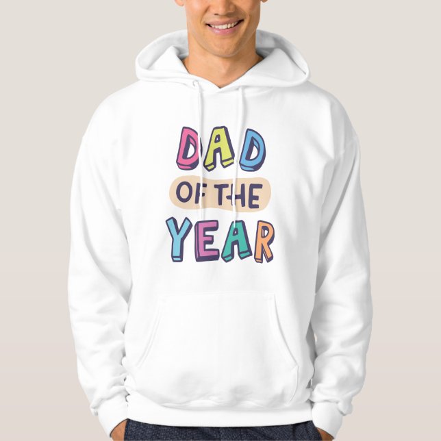 Pappa under året hoodie (Framsida)