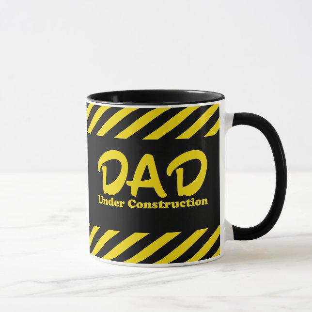 Pappa under konstruktion mugg (Höger)