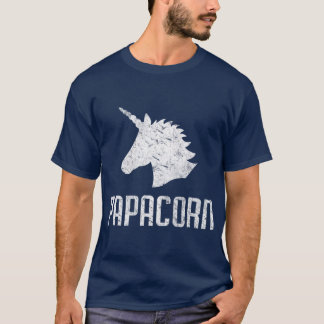 Pappa Unicorn Pappa Funny Matching Birthday T Shirt