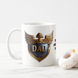 Pappa, Unwavering Protector och Hero Fars dag Kaffemugg