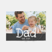Pappa Upprättade Foto Roligt Fet Svart Vitt