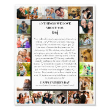 Pappa uppskattning | Fars dag 22 Fotokollage