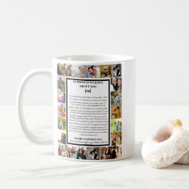 Pappa uppskattning | Fars dag 22 Fotokollage Kaffemugg