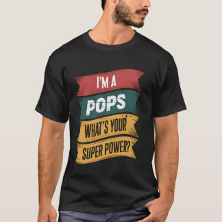 Pappa Vad Är Dina Superkrafter Farsdagspresent T Shirt
