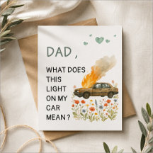 “Pappa, Vad Betyder Den Här Lampan På Min Bil?”