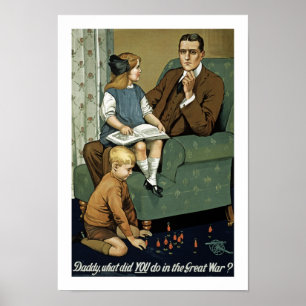 Pappa vad DIG gjorde i storkriget? Poster