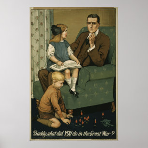 Pappa, vad gjorde du i Underbara Krig? Poster