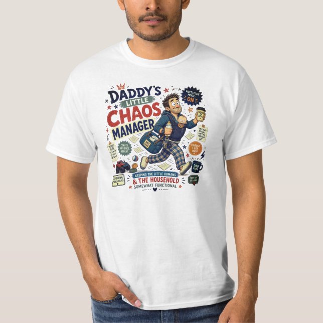 Pappa - Välj din storlek  T Shirt (Framsida)