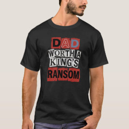 Pappa Värd En Kungs Lösepenning Rolig T Shirt