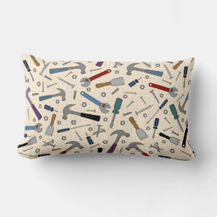 Pappa Verktyg Set Pillow Lumbarkudde