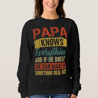 Pappa vet allt t shirt