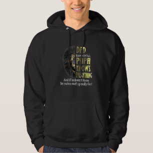 Pappa vet mycket, men Pappa vet allt Hoodie