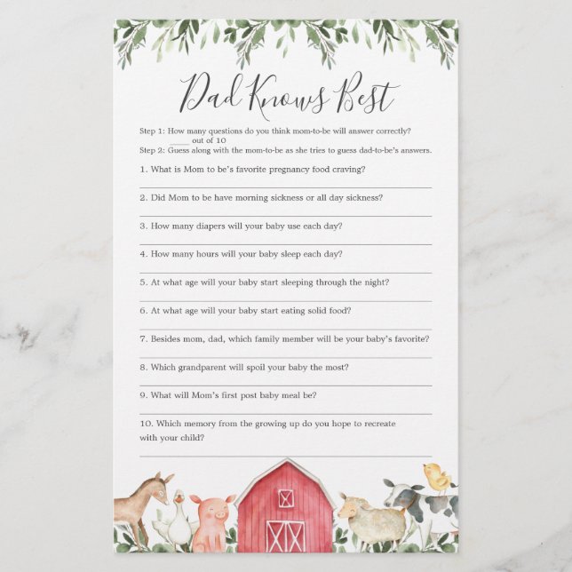 Pappa vet vilket spel som är bäst på barnskussen. (Framsida)