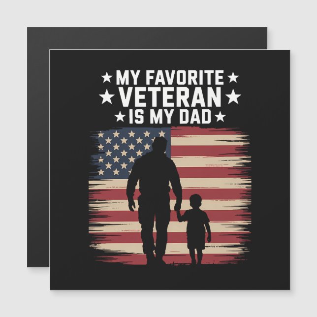 Pappa Veterans Day Pappa Stolt (Fram/baksida)