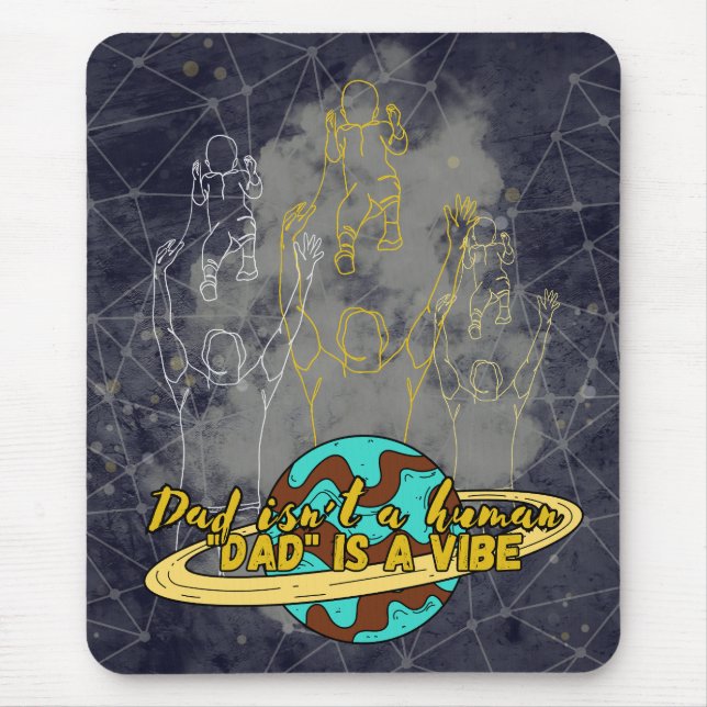 Pappa, vibe Burp Cloth Musmatta (Framsidan)