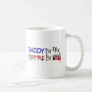 Pappa vid dagen, vampyr vid natt kaffemugg