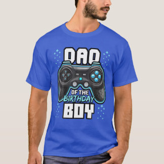 Pappa vid födelsedagsjejsaren Matching Video Gamer T Shirt