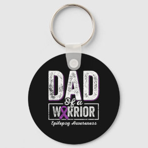 Pappa vid Warrior Epilepsy Pappa Lila Nyckelring