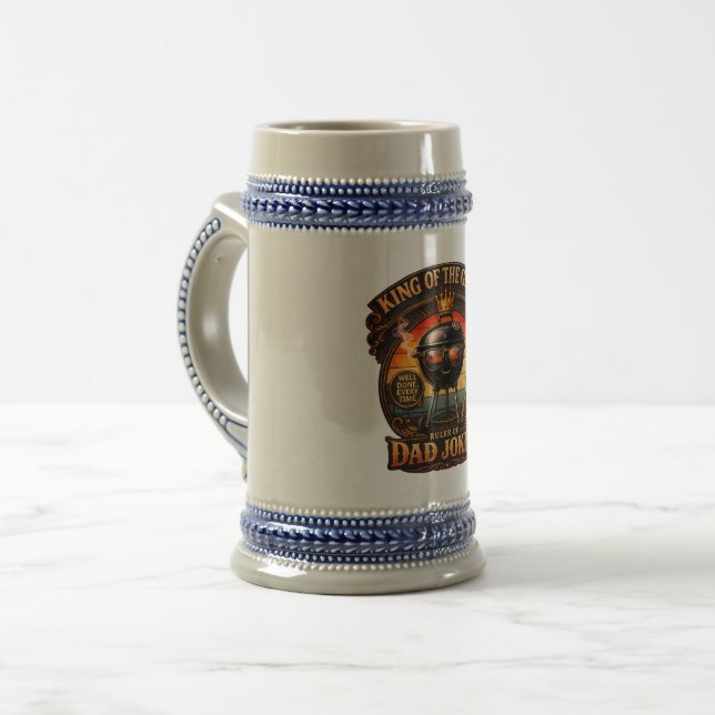 Pappa Vintage Retro Fars Dag Design Sejdel (Framsida vänster)