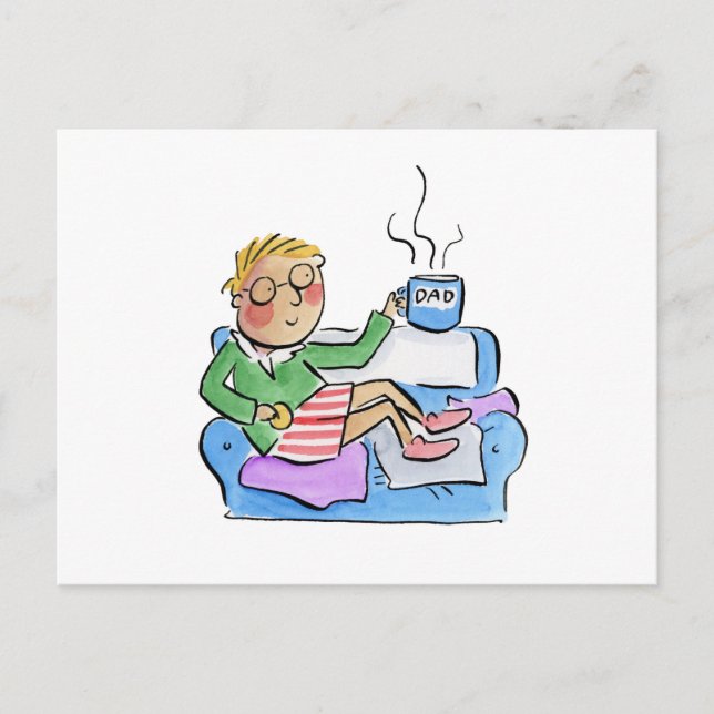 Pappa Vykort (Framsida)