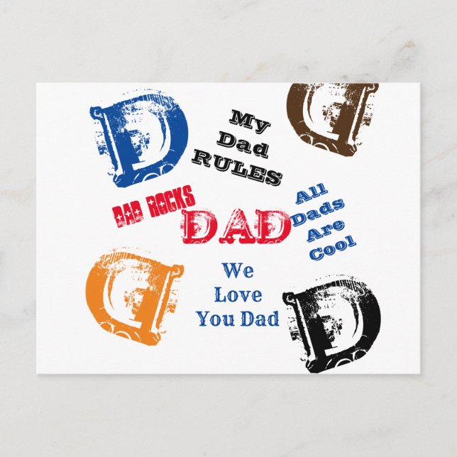 Pappa Vykort (Framsida)