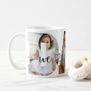 Pappa We Kärlek You 3 Photo Kaffemugg